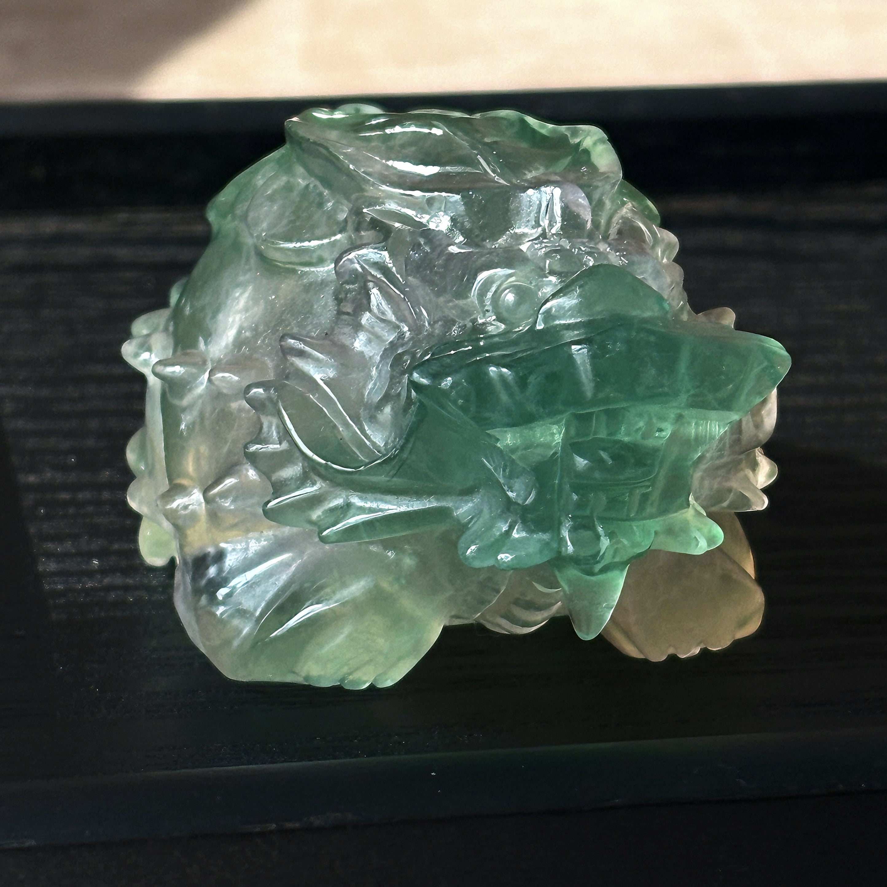 Feng Shui Guardians Fluorite Dragon Turtle Feng Shui Prosperity Statue