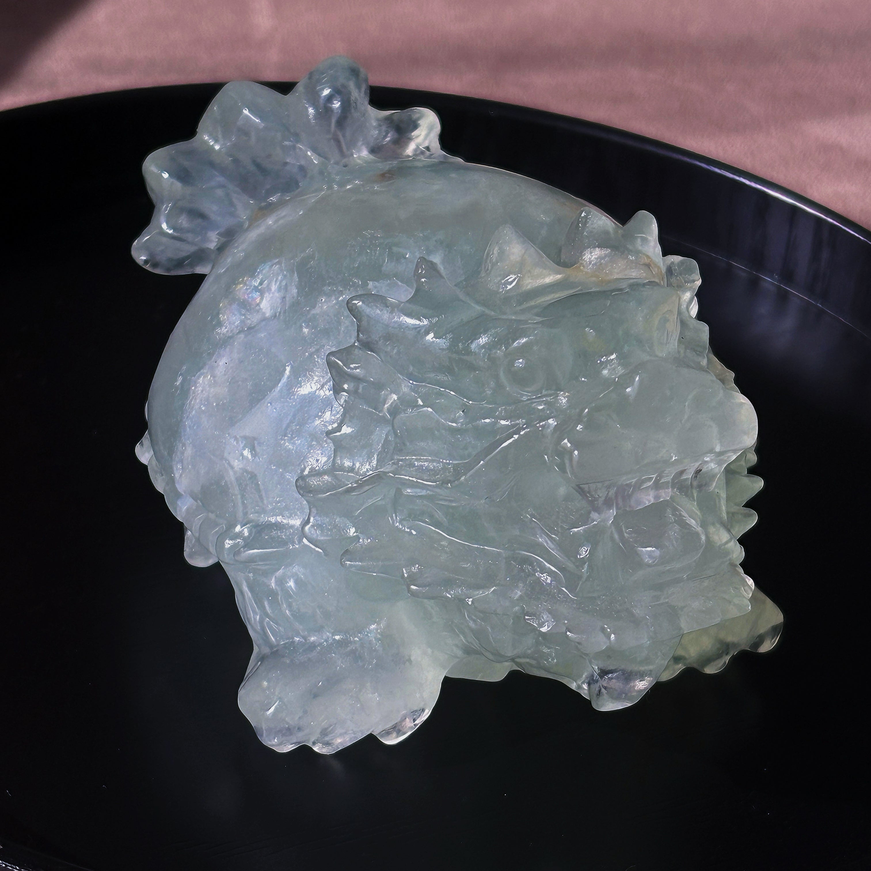 Feng Shui Guardians Fluorite Dragon Turtle Feng Shui Prosperity Statue