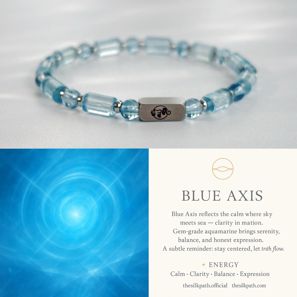 Blue Axis Aquamarine Calm Bracelet