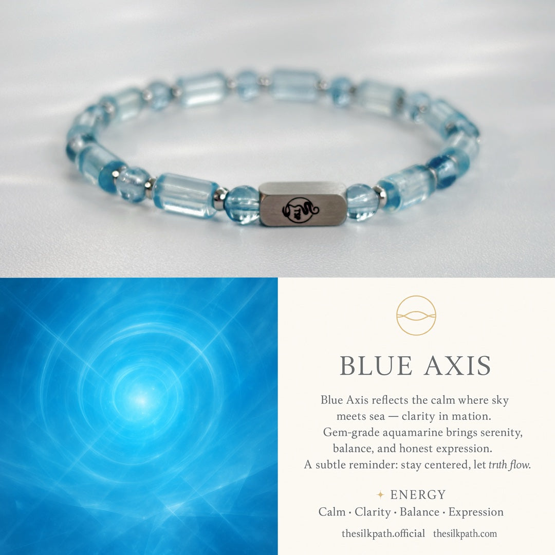 Blue Axis Aquamarine Calm Bracelet