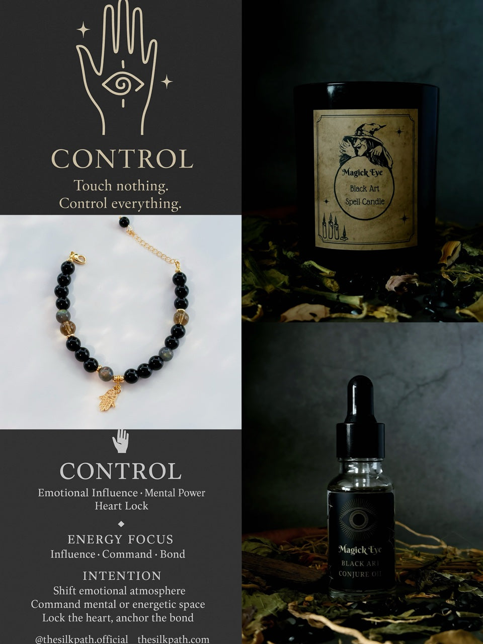 Control Candle Focus & Self-Mastery