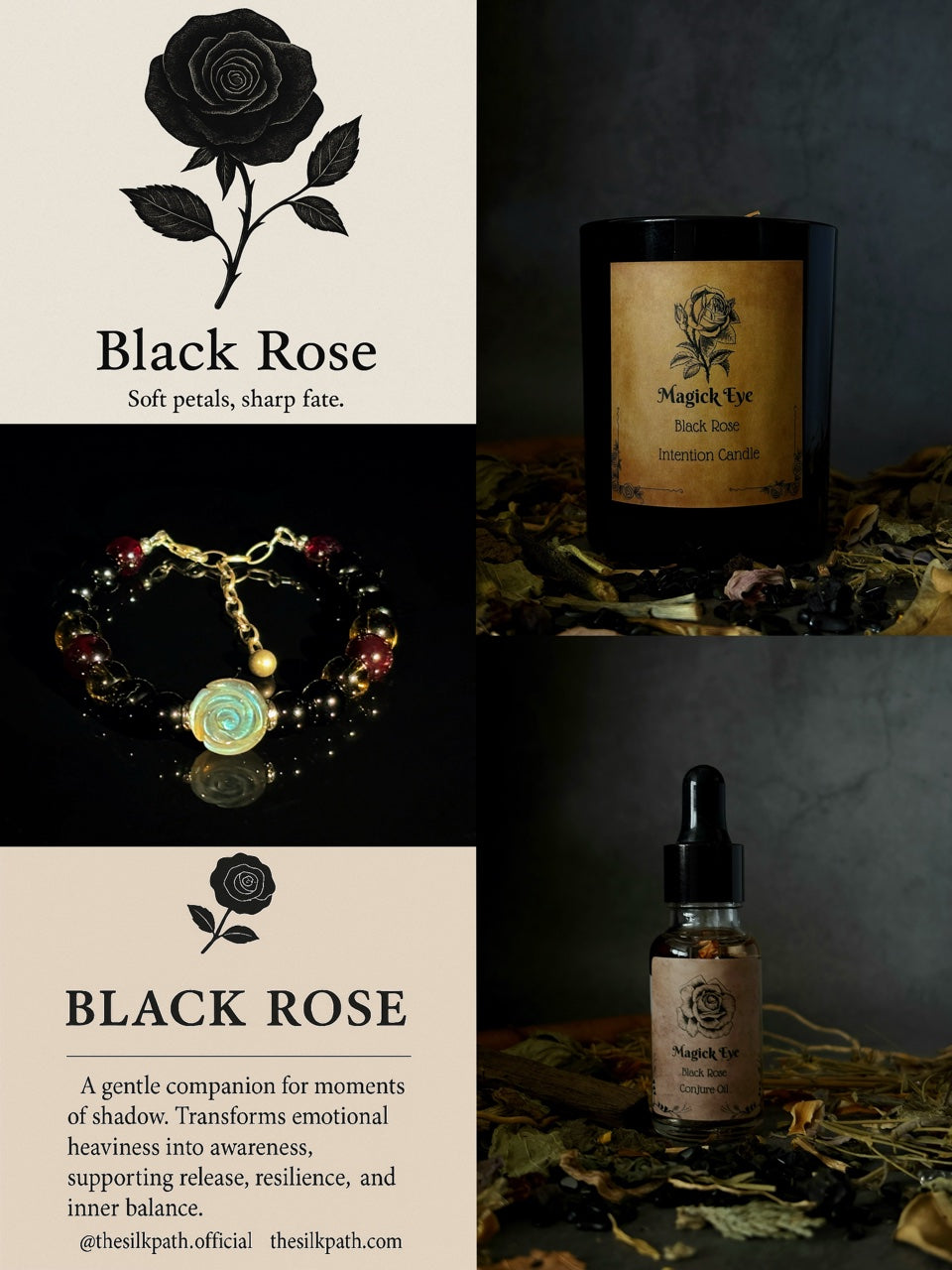Black Rose Botanical Oil Transformation & Balance