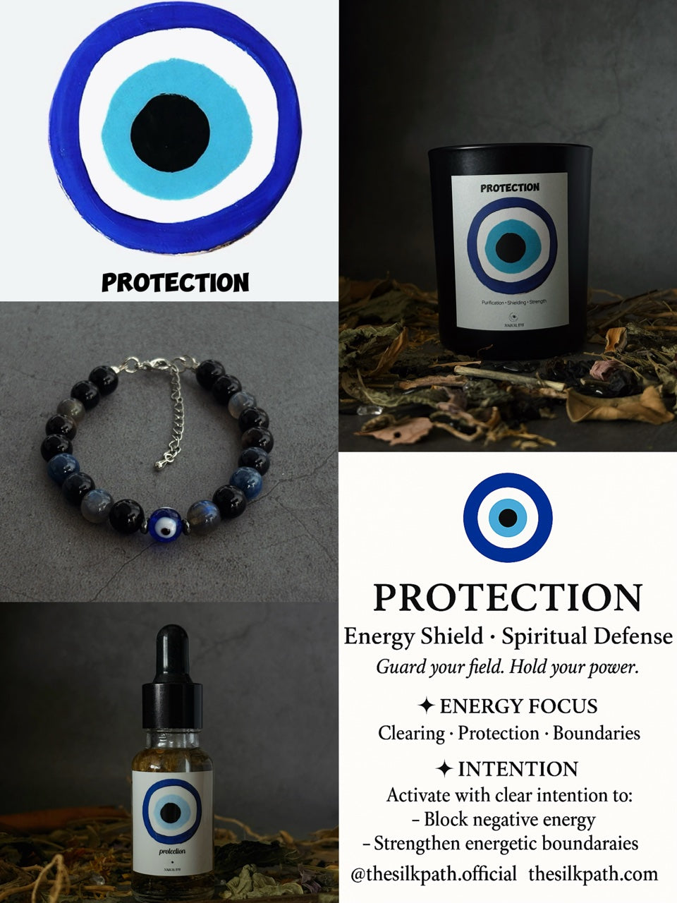 Protection Energy Shield Calm Space Ritual Oil