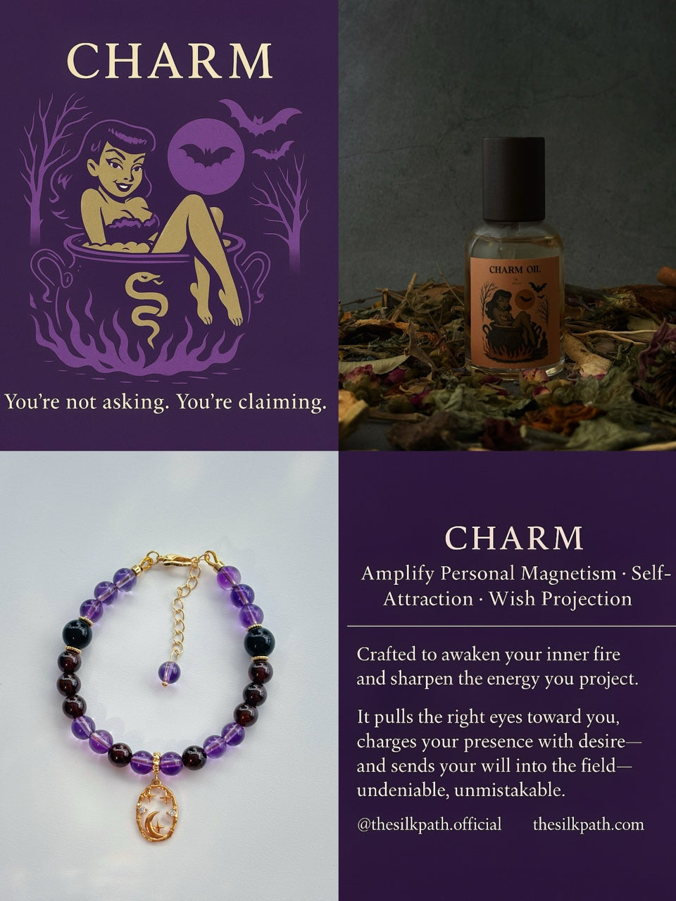 Charm Him Botanical Oil 30ml Attraction & Confidence