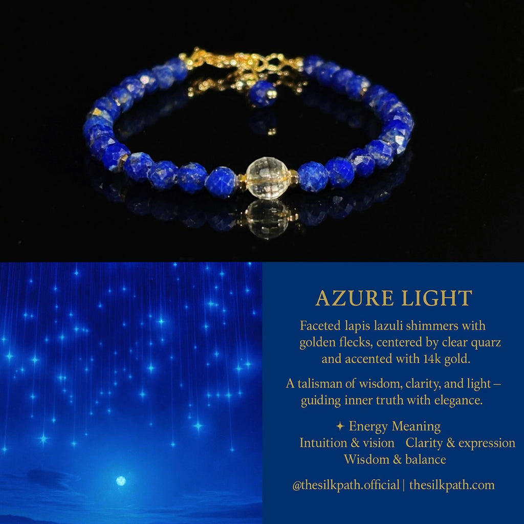 Azure Light Lapis Lazuli Inner Light Bracelet