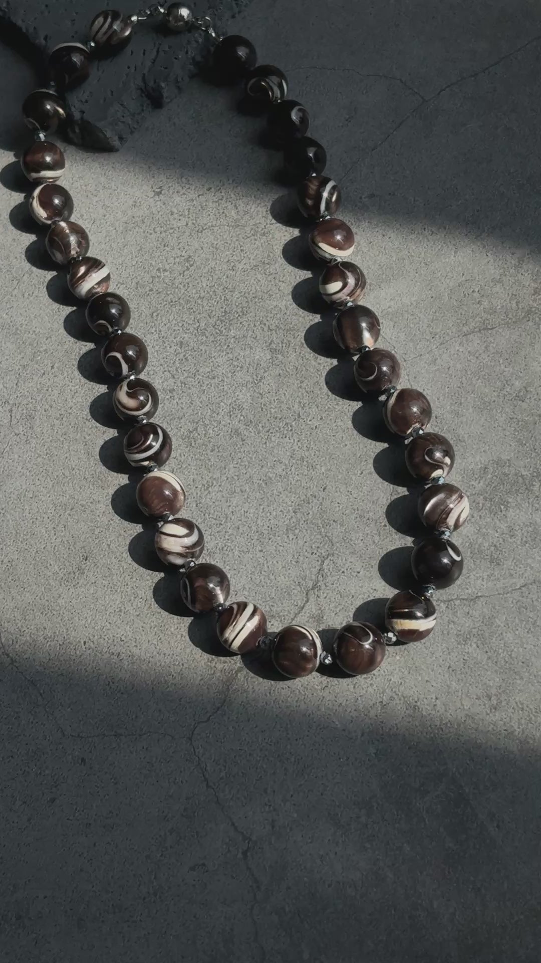 Night Tide Shell Grounding Necklace