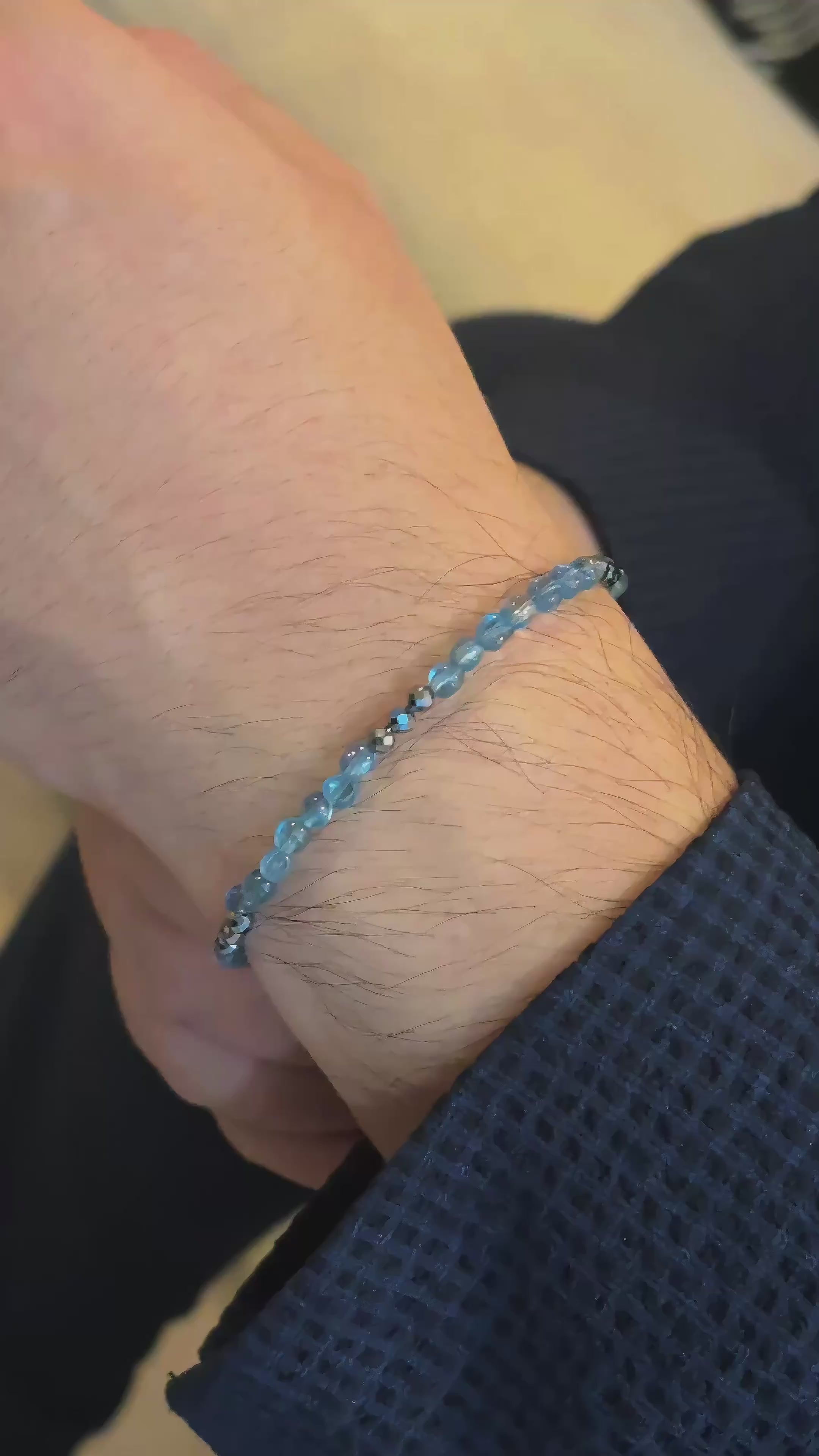 Magic Series Deep Current Santa Maria Aquamarine Insight Bracelet