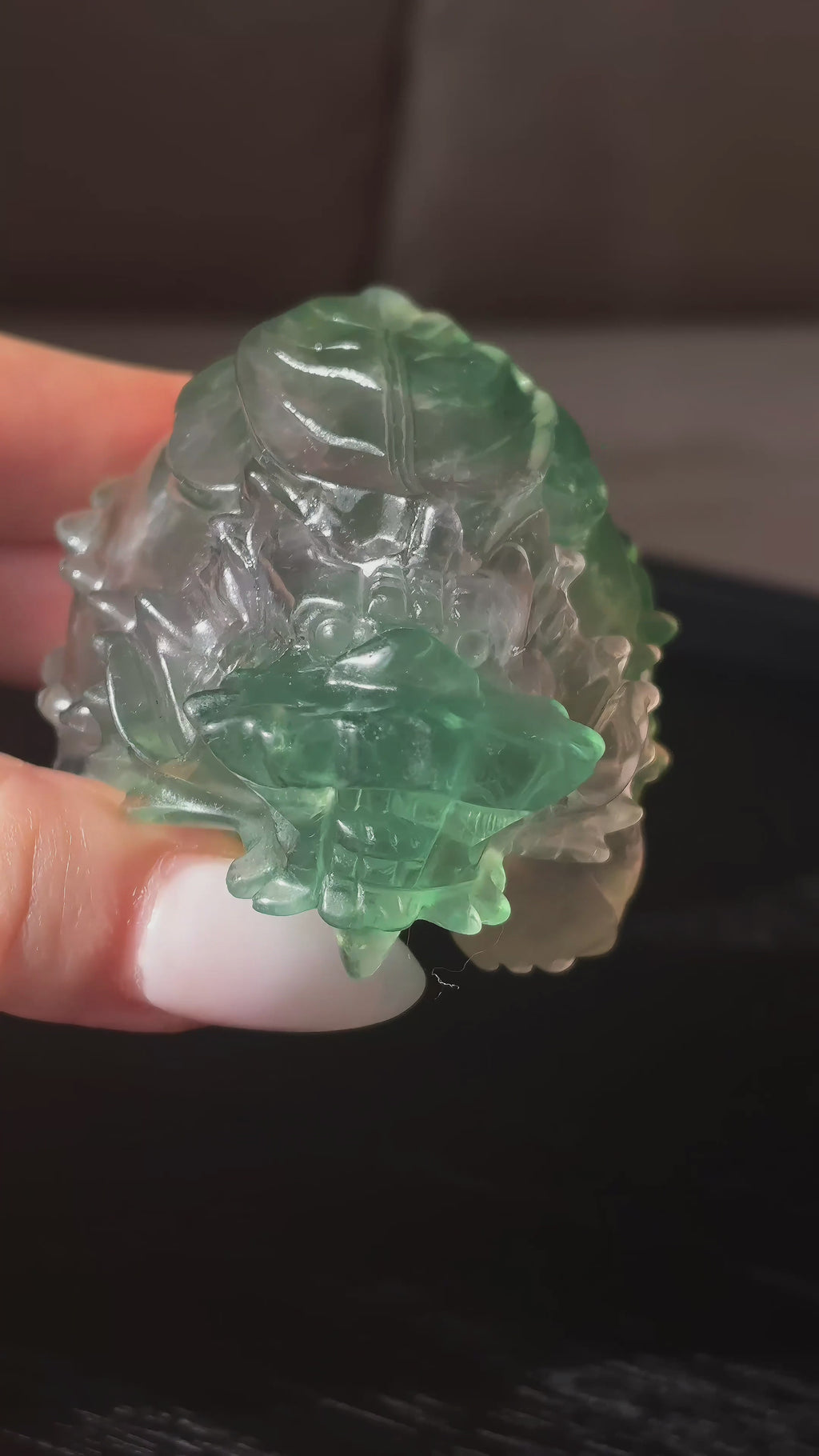 Feng Shui Guardians Fluorite Dragon Turtle Feng Shui Prosperity Statue