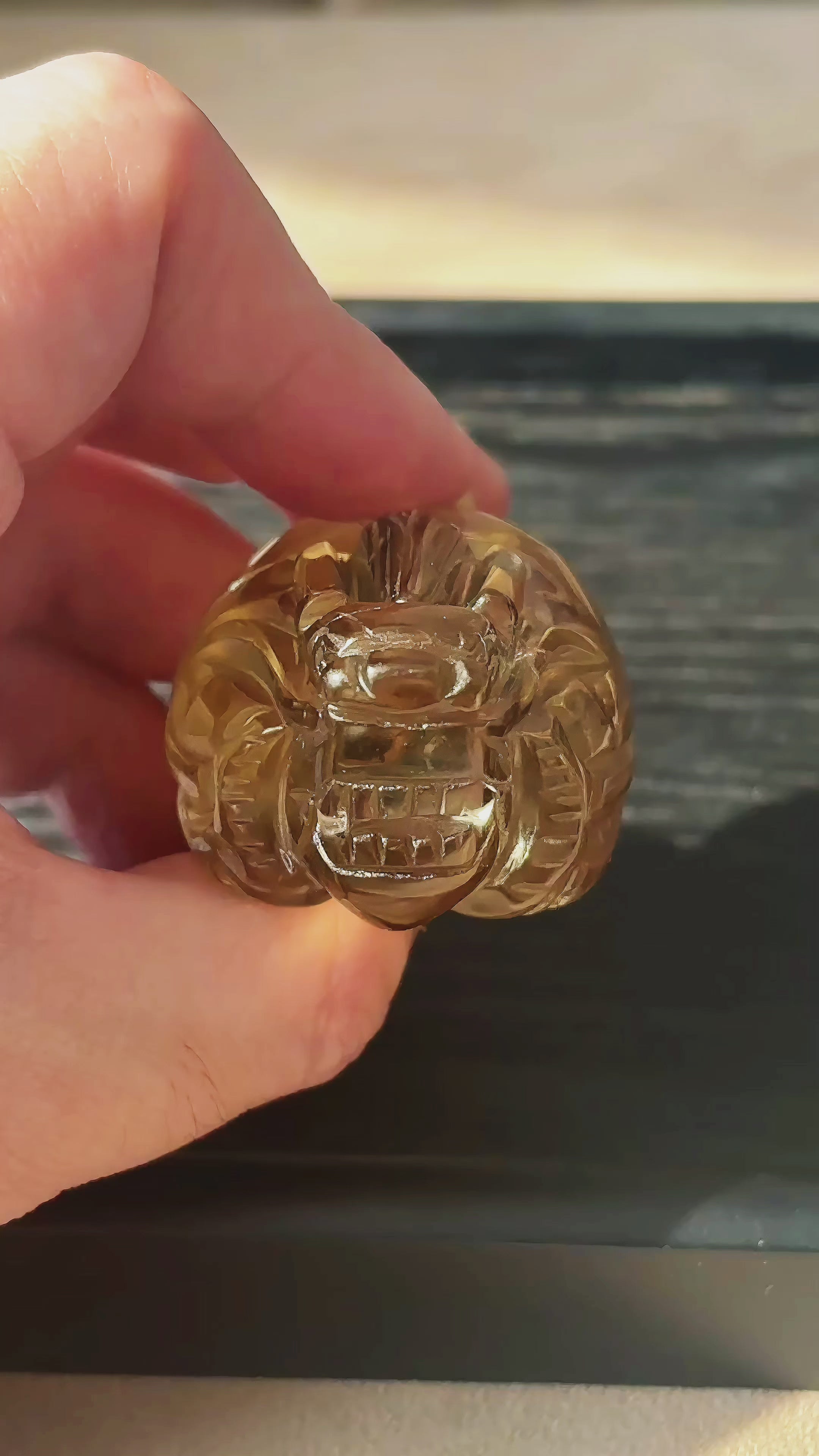 Feng Shui Guardians Smoky Quartz Dragon Turtle Feng Shui Prosperity Statue