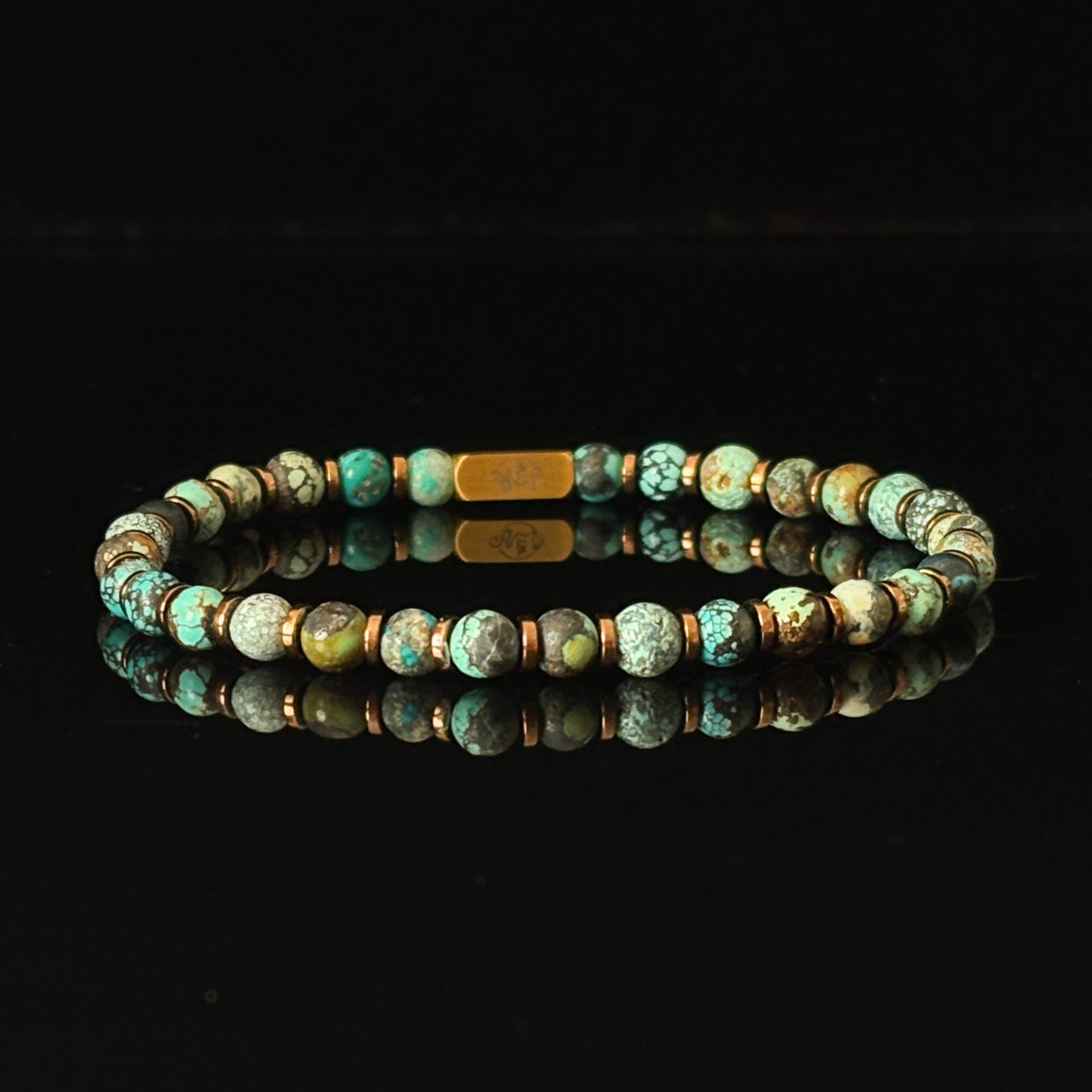 Turquoise Hematite Bracelet