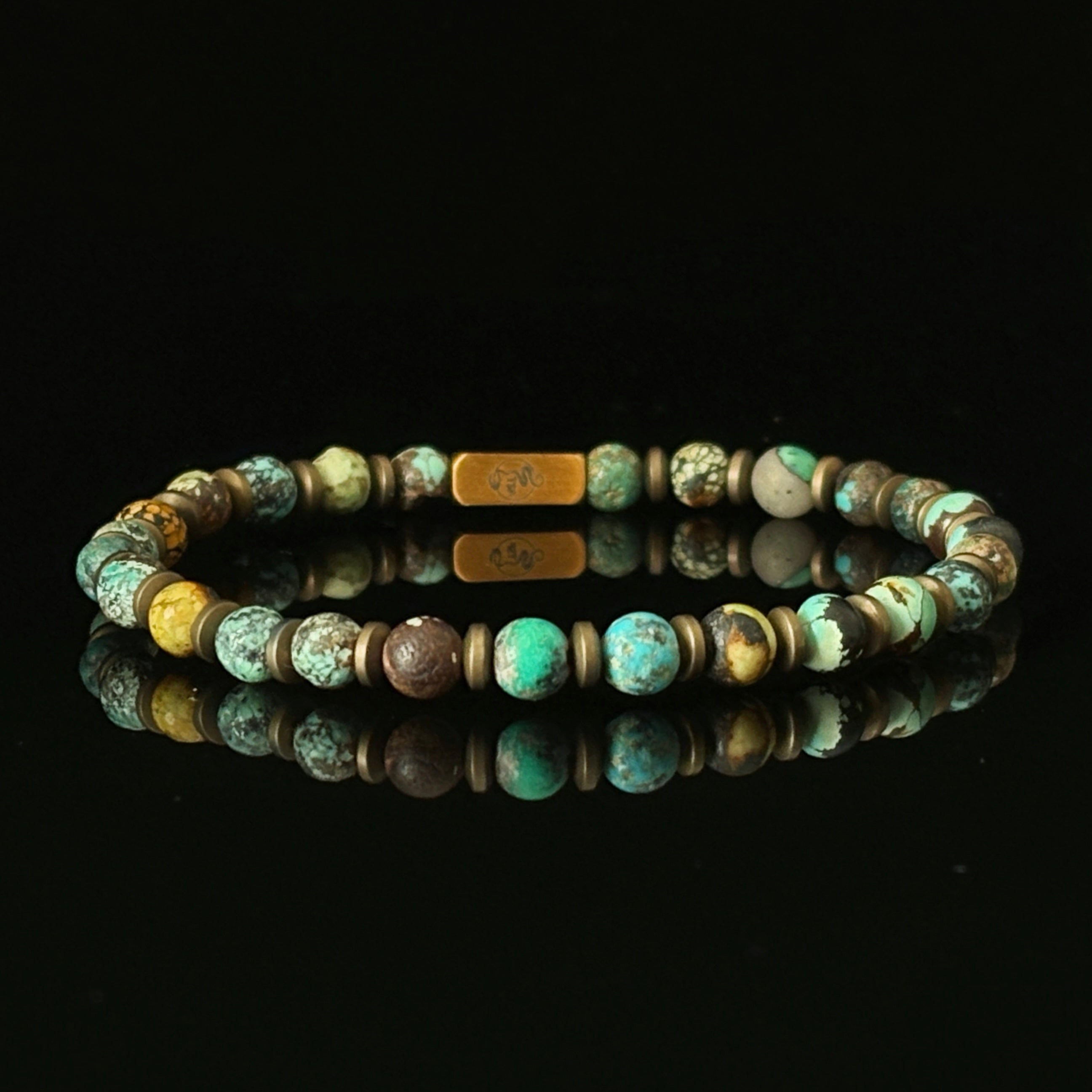 Turquoise Hematite Bracelet
